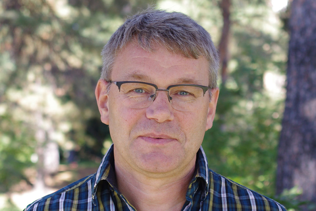 Closeup of Helmut Kirchhoff