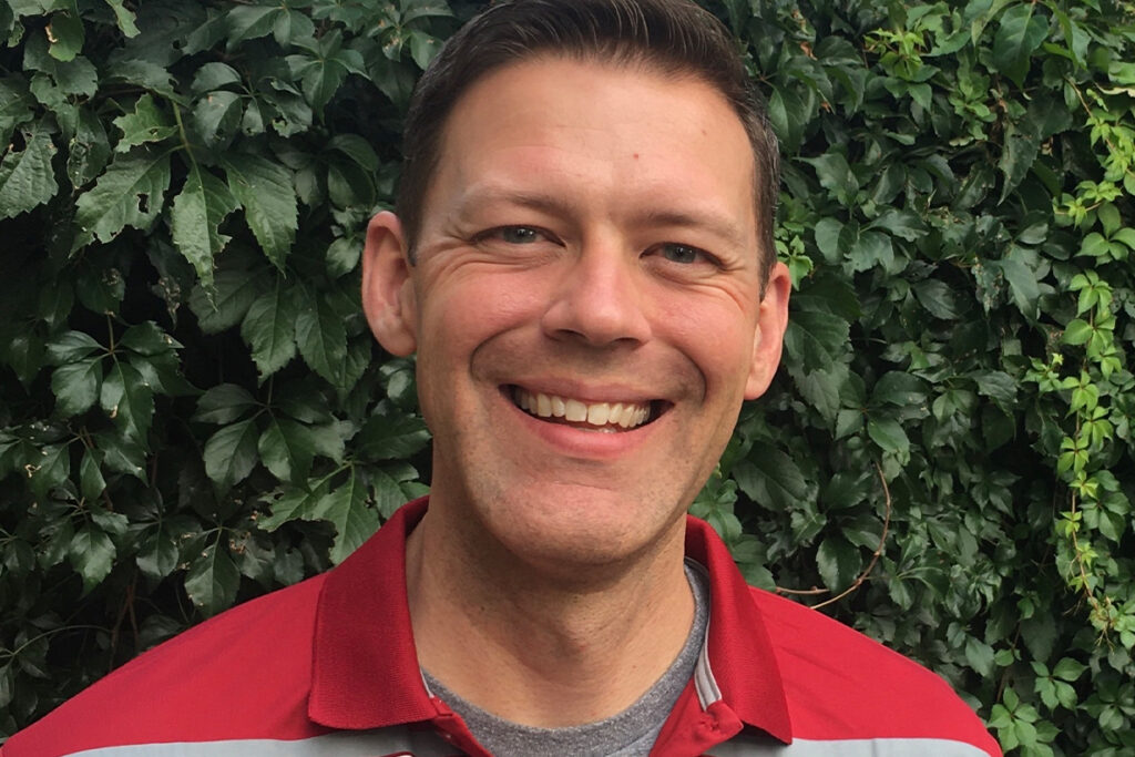 Closeup of Joel Schwartzkopf