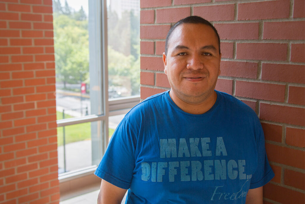 Closeup of David Alpizar