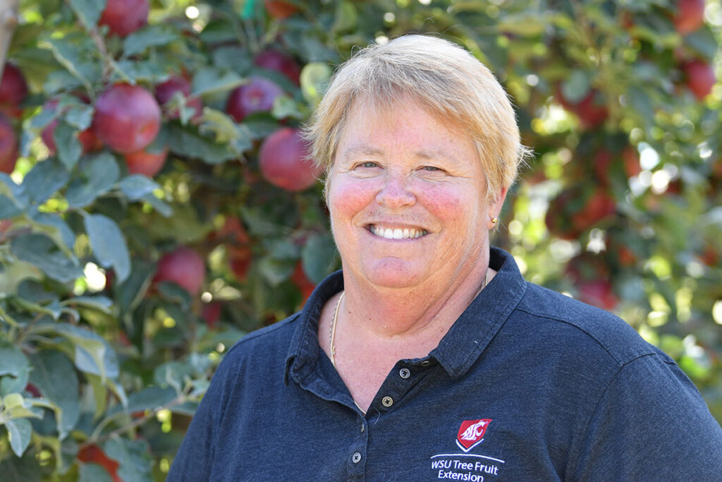 Closeup of Karen Lewis