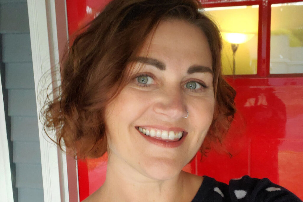 Closeup of Jennifer Duckworth