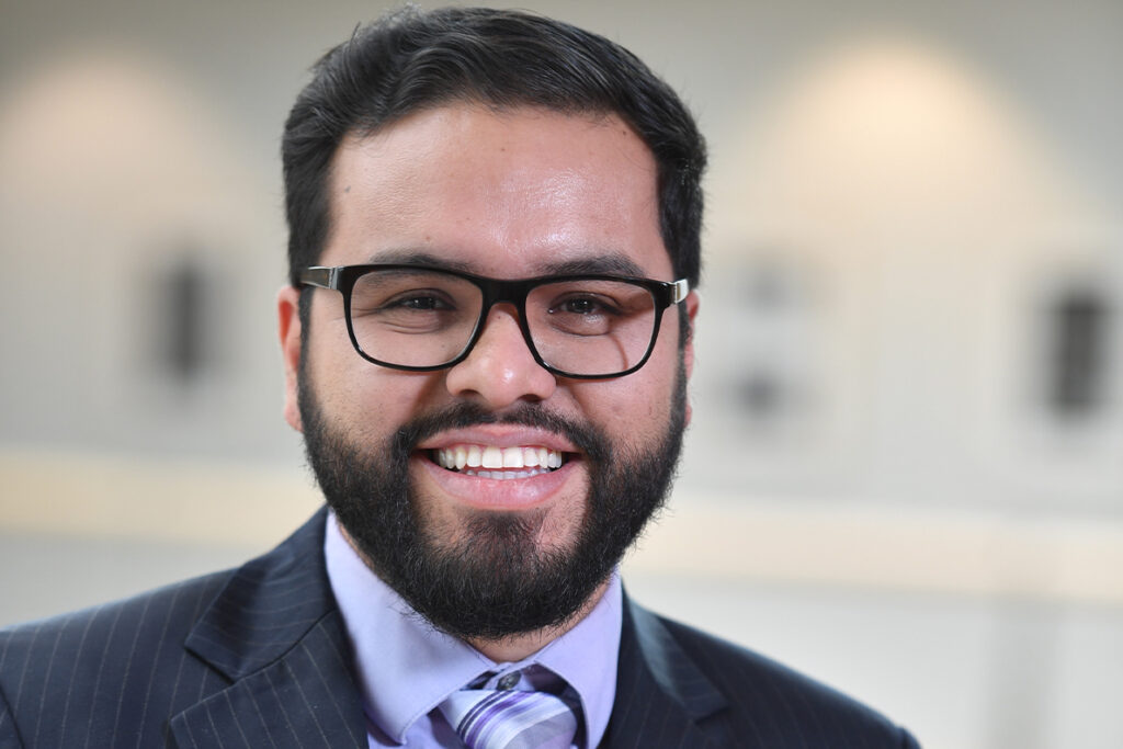 Closeup of Ray Acuña-Luna