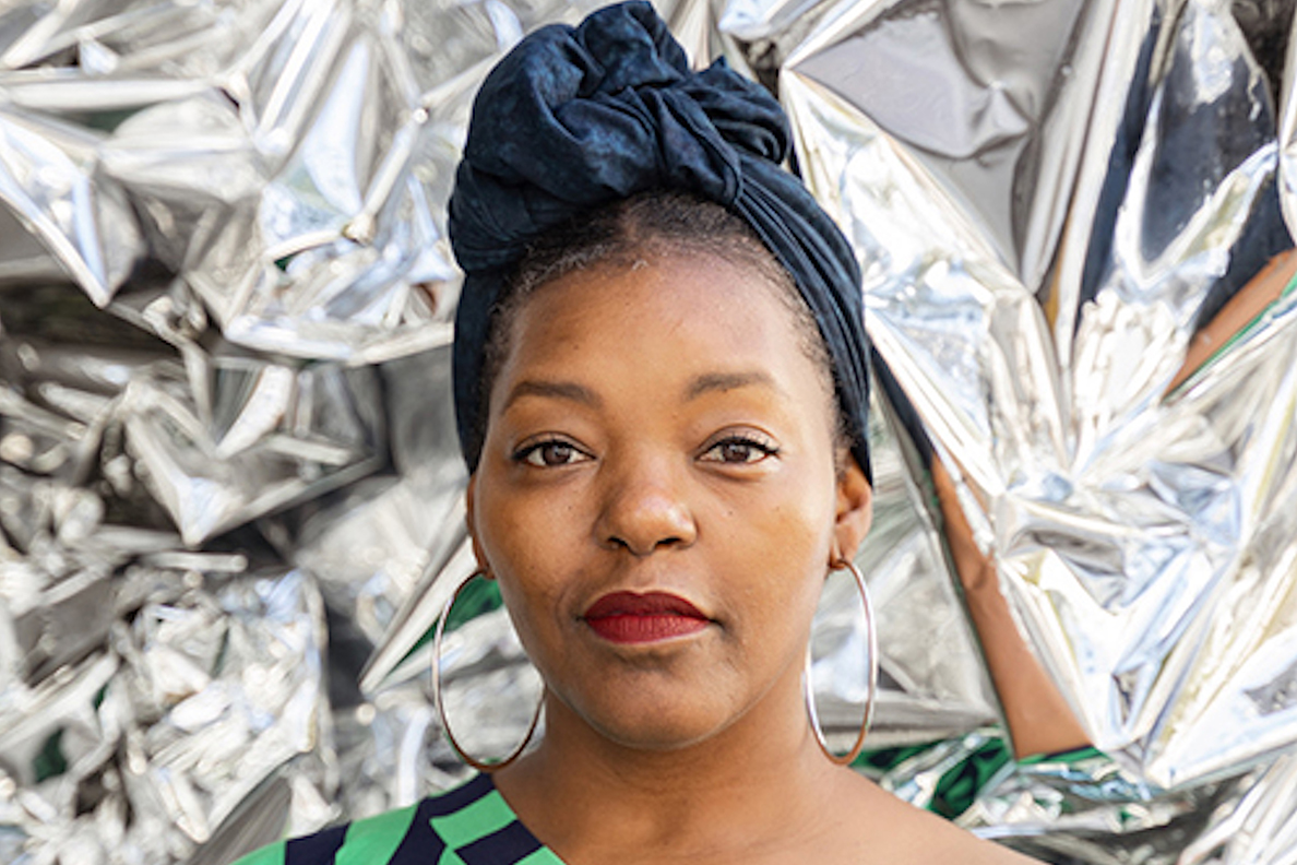 Closeup of Mahogany L. Browne