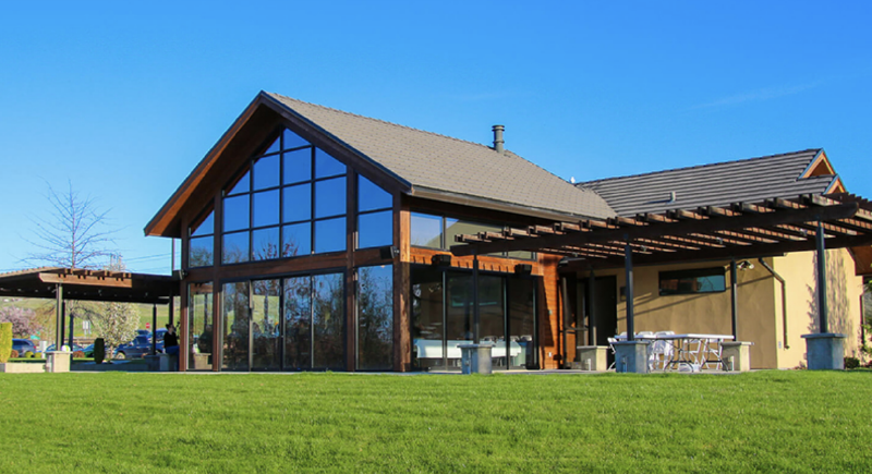 Closeup of the Clore Center