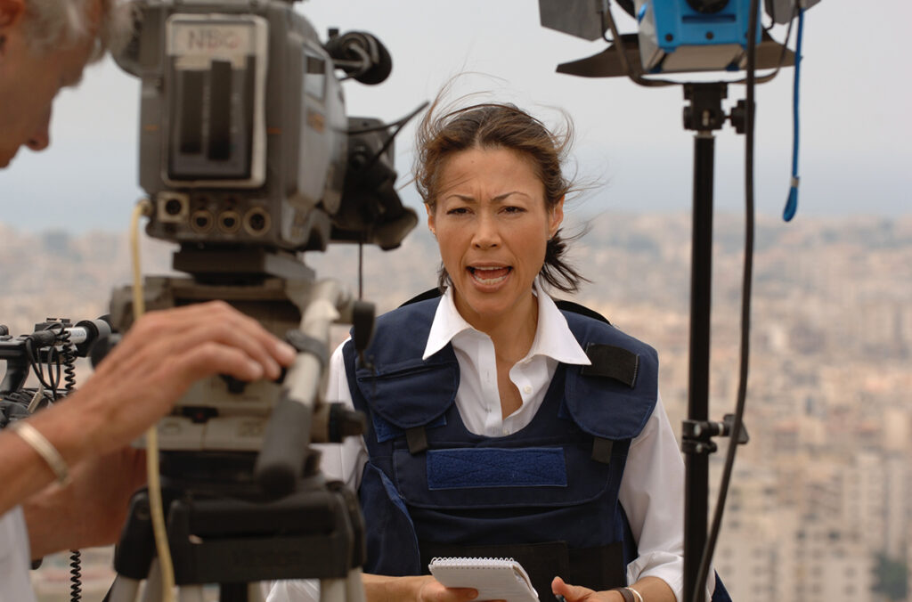Closeup of Ann Curry
