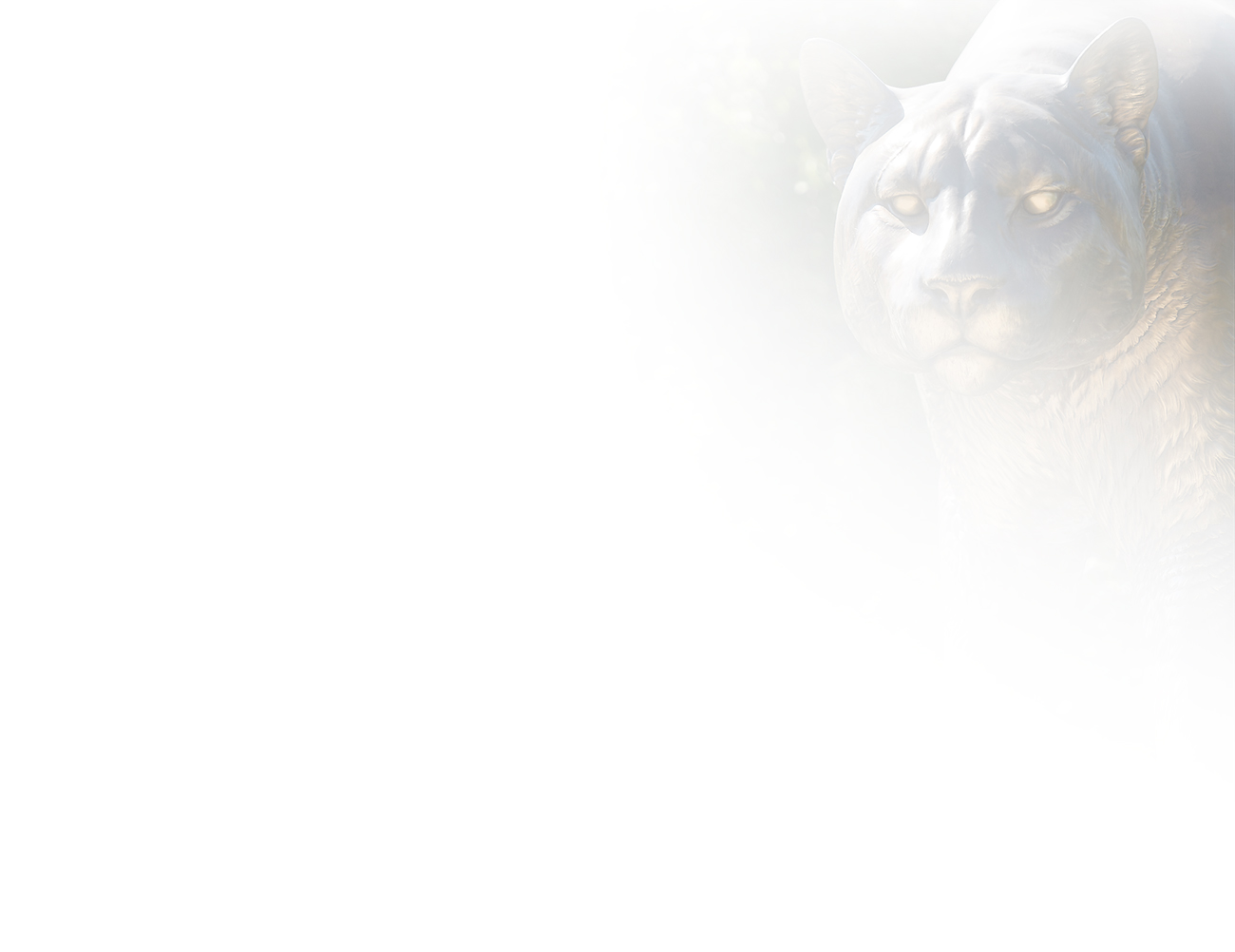 The Cougar Pride statue on the WSU Pullman campus.