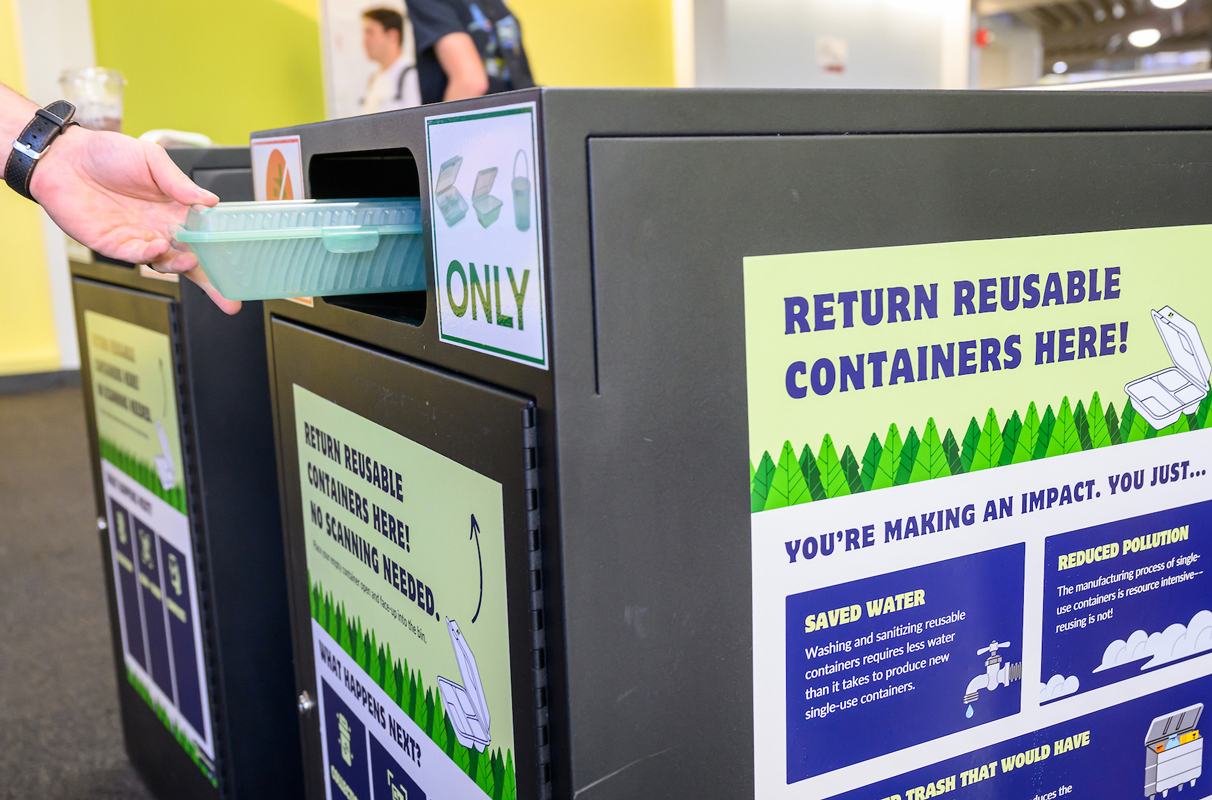 Dining centers earn national certification for sustainability efforts ...