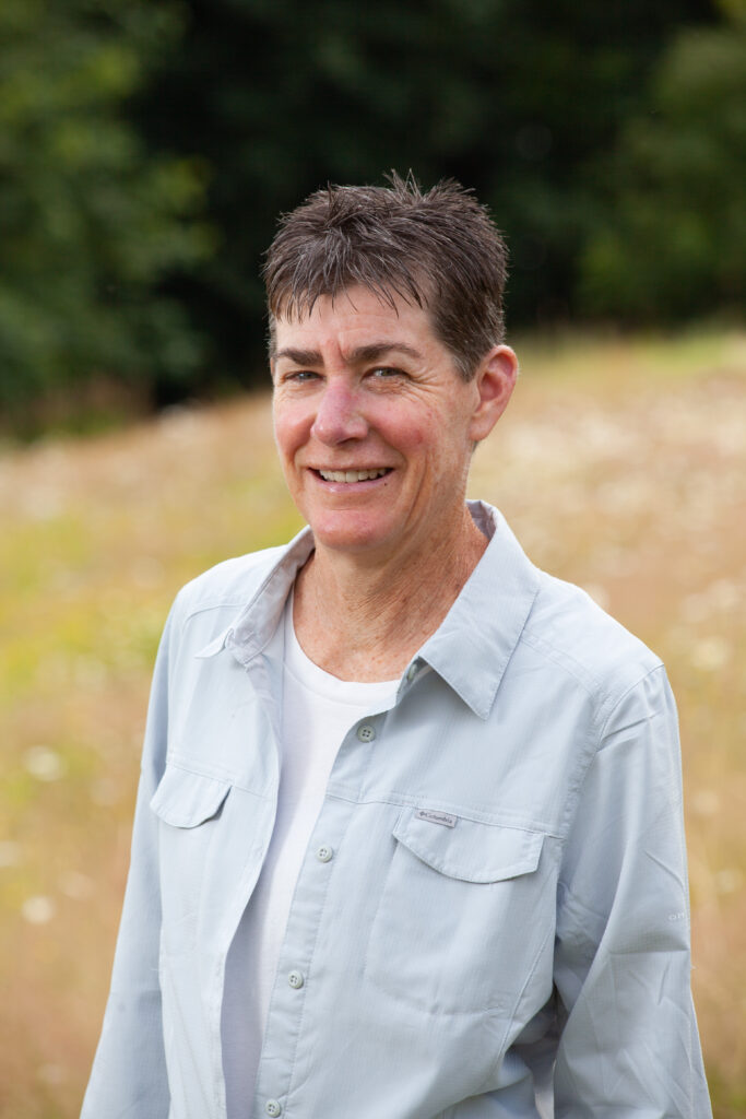 Closeup of Kristin Lesseig.