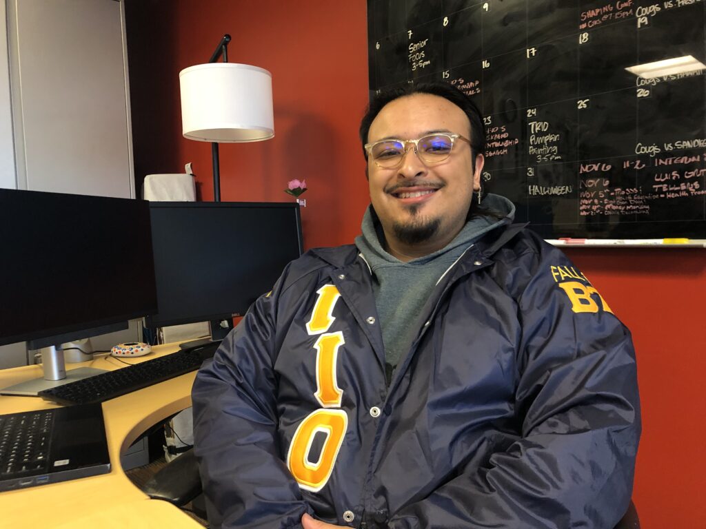 Closeup of Sebastian Walker