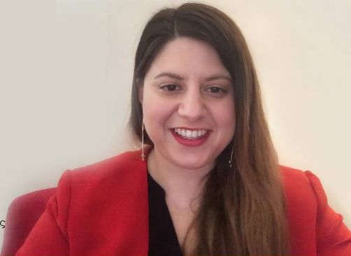 Closeup of Maria Charisi