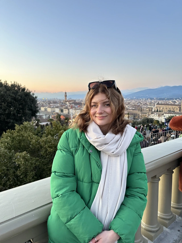 Closeup of Rebekah Bestebreur