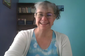 Closeup of Linda Cook.