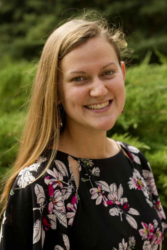 Closeup of Raven Weaver.