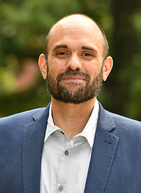 Closeup of David Makin.