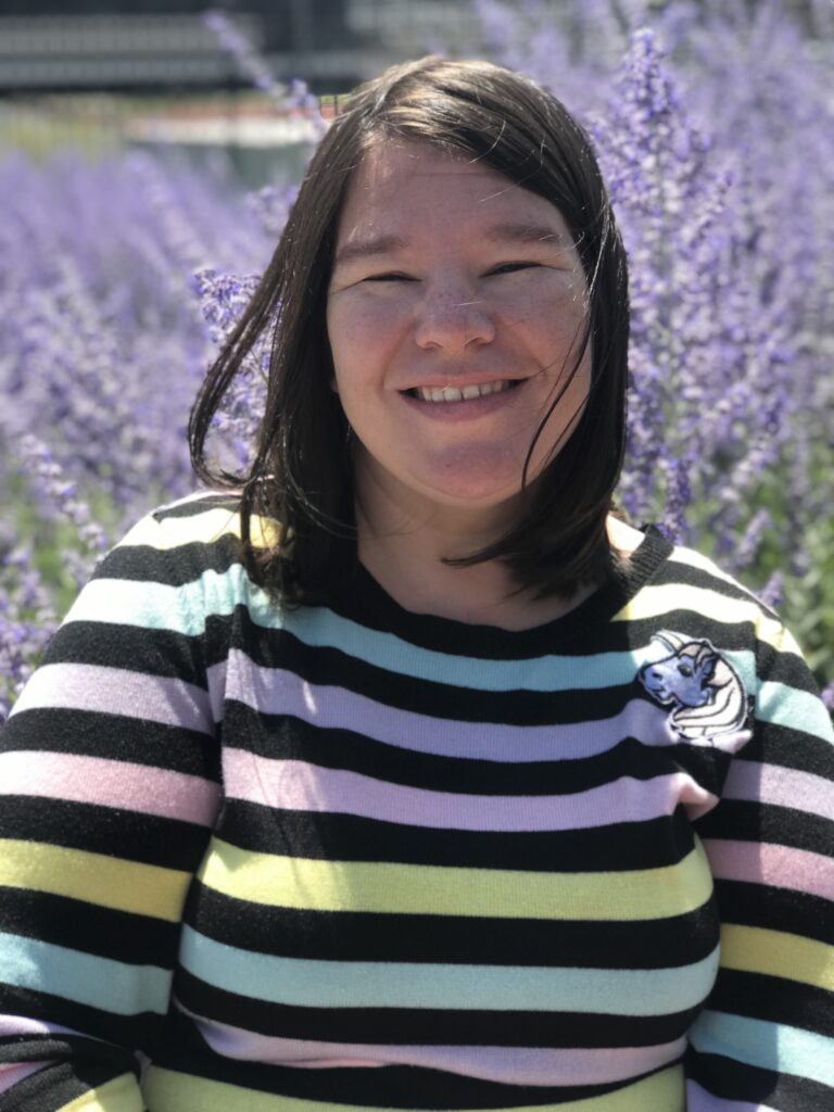 Closeup of Rachel Sanchez