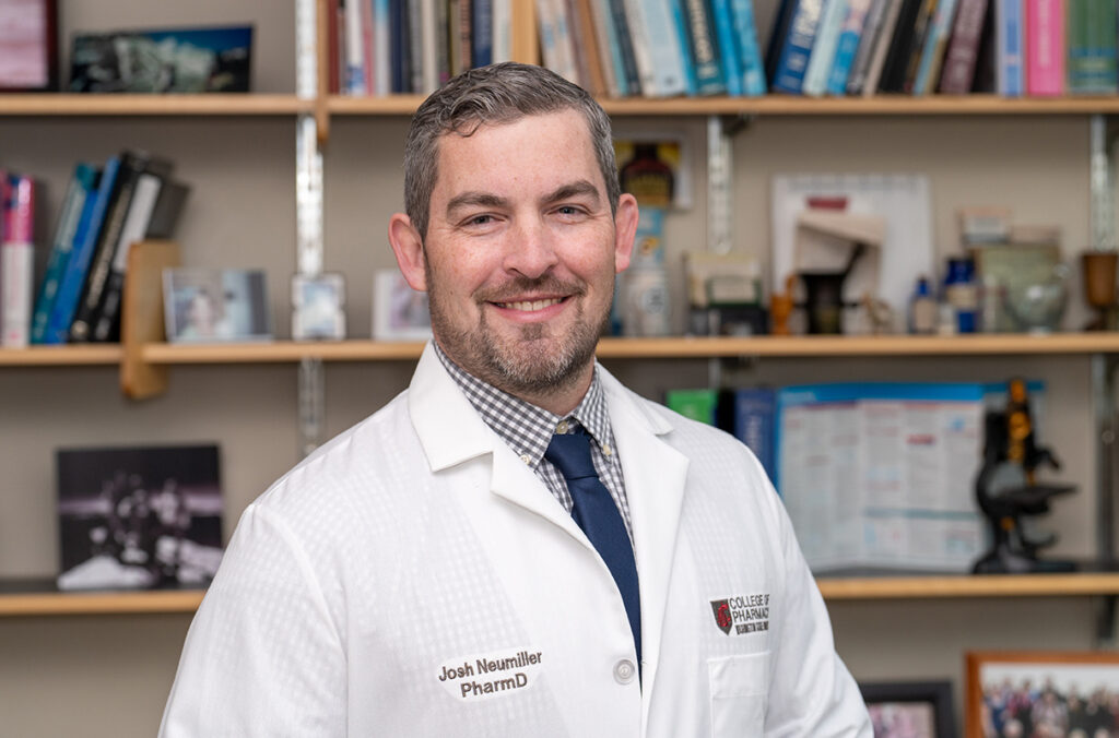 Closeup of Joshua Neumiller.