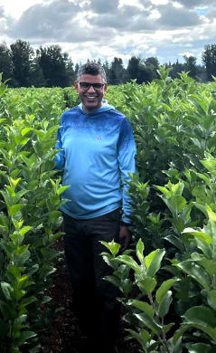 Closeup of Dipak Poudyal