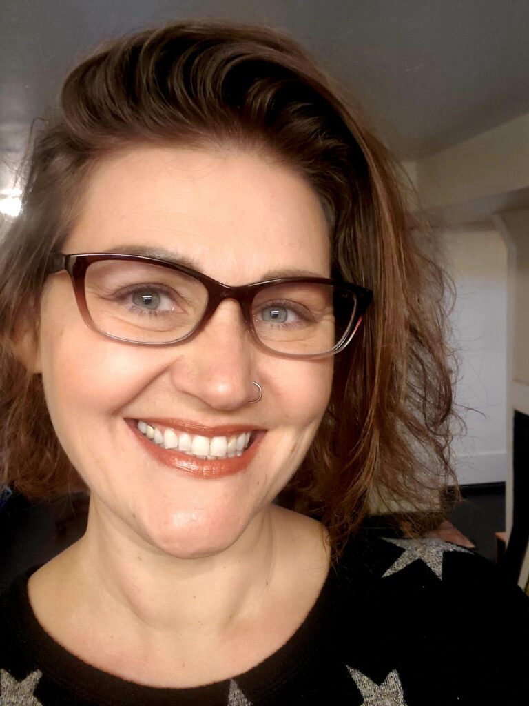 Closeup of Jennifer Duckworth