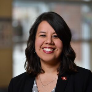 Closeup of Amanda Morgan.