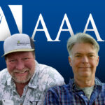 A composite featuring an AAAS logo and closeups of Michael Neff and Michael Court.