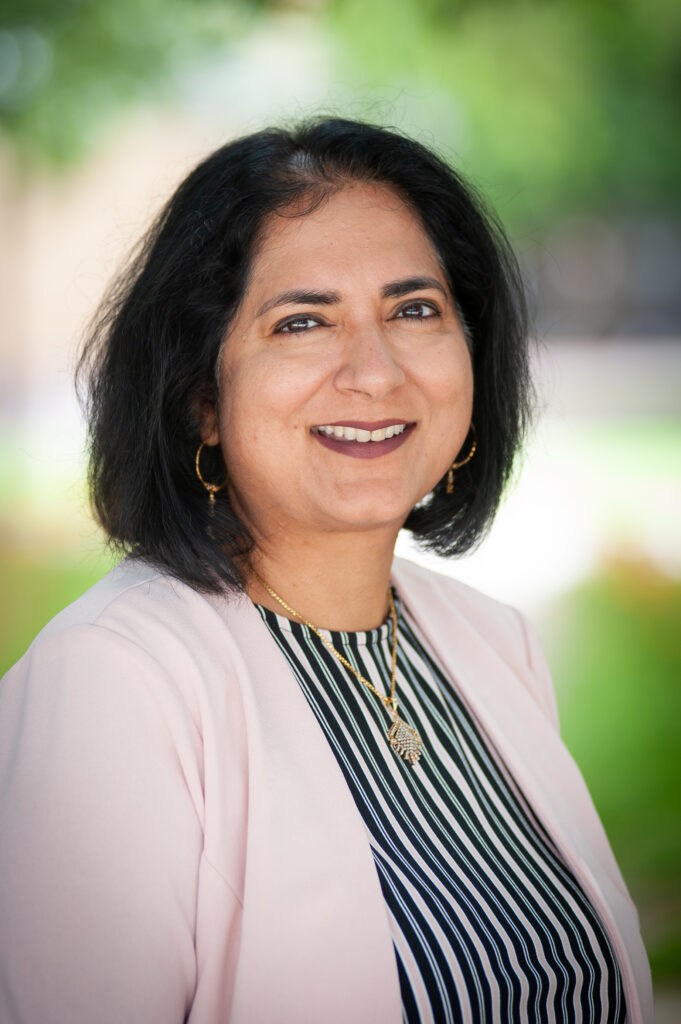 Closeup of Reena Khosla