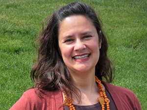 Closeup of Tahira M. Probst.