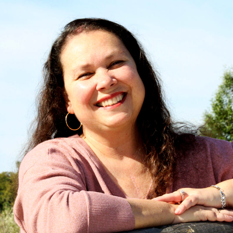 Closeup of Aunjelique Andersen.