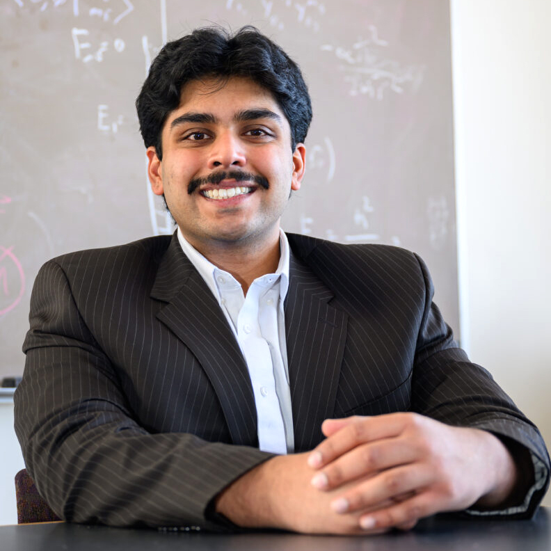 Closeup of Bhargav Iyer.