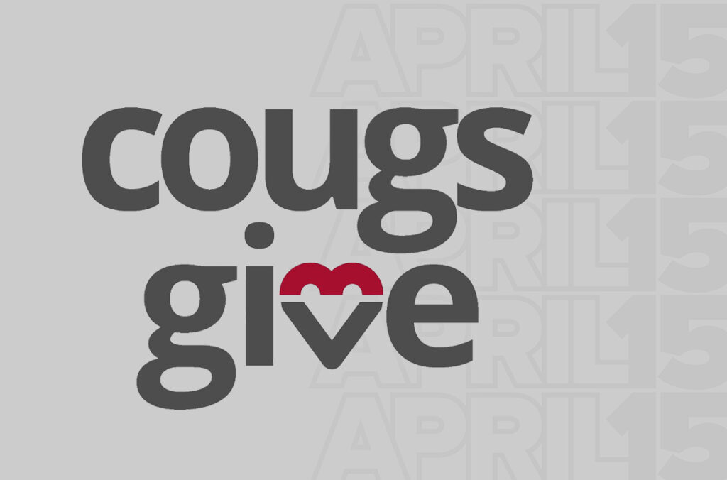 #CougsGive day of giving is April 15.