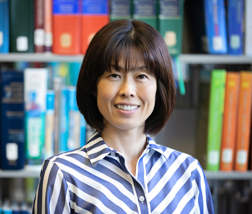 Closeup of Kanako Hayashi.