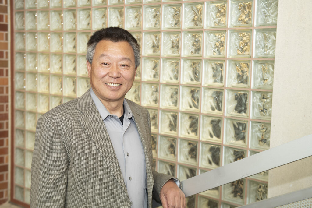 Closeup of George Jiang