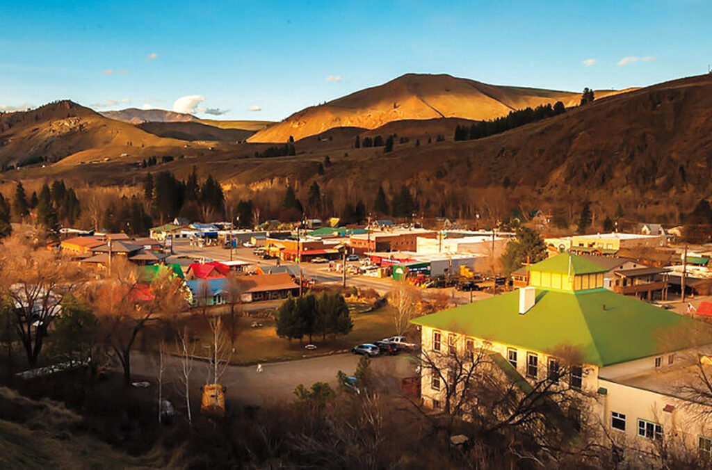 The town of Twisp, Washington.