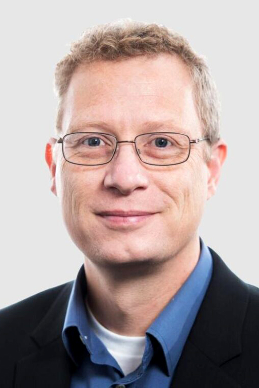 Closeup of Kevin Schneider.