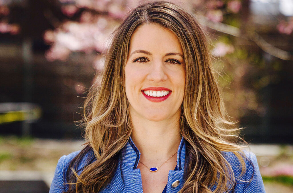 Closeup of Jennifer R. Henrichsen