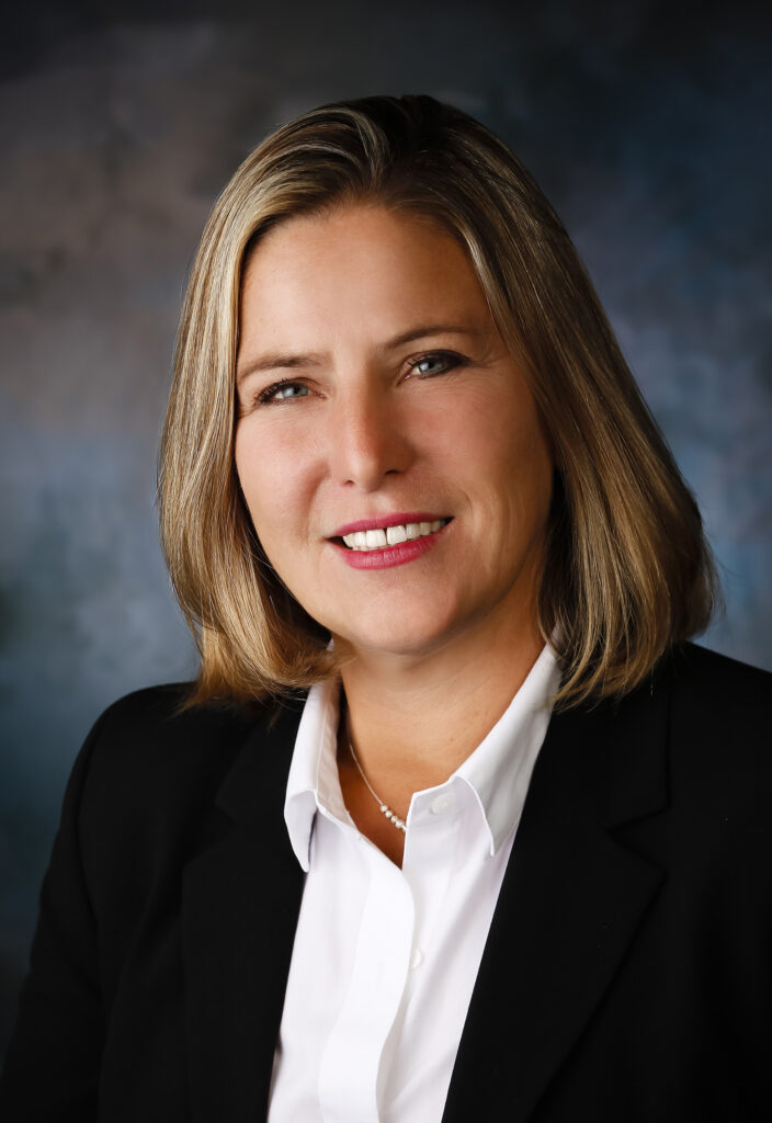 Closeup of Jill McCluskey