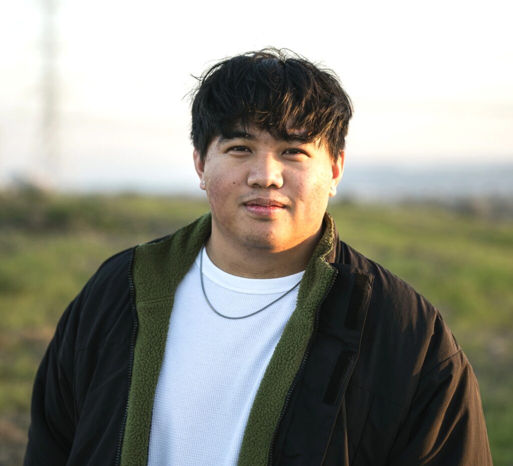 Closeup of Isaac-Jacob Sanchez