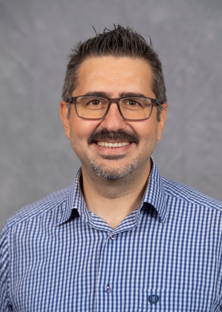 Closeup of Mesut Cicek