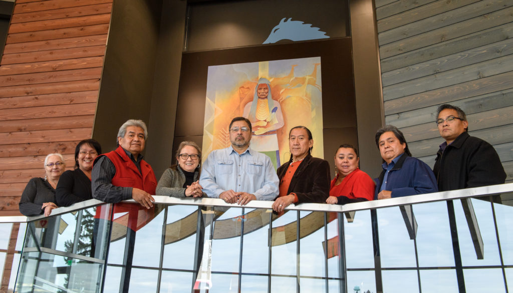 The WSU Native American Advisory Board to the President was created 20 years ago today. Board members assembled Nov. 8, 2017 at the Elson S. Floyd Cultural Center.