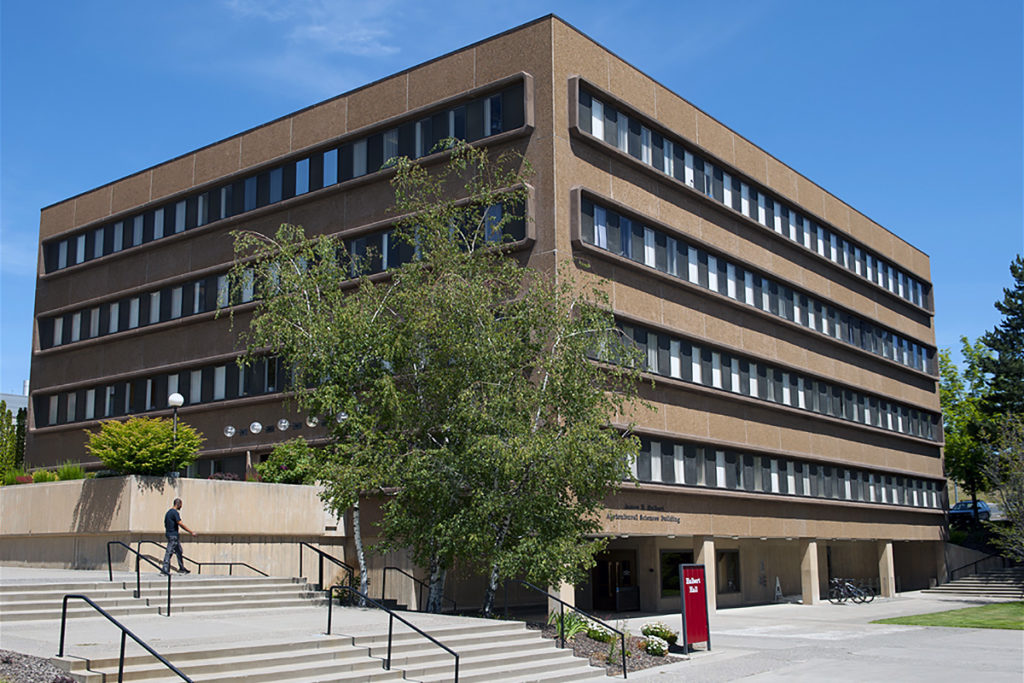 Hulbert Hall on WSU Campus