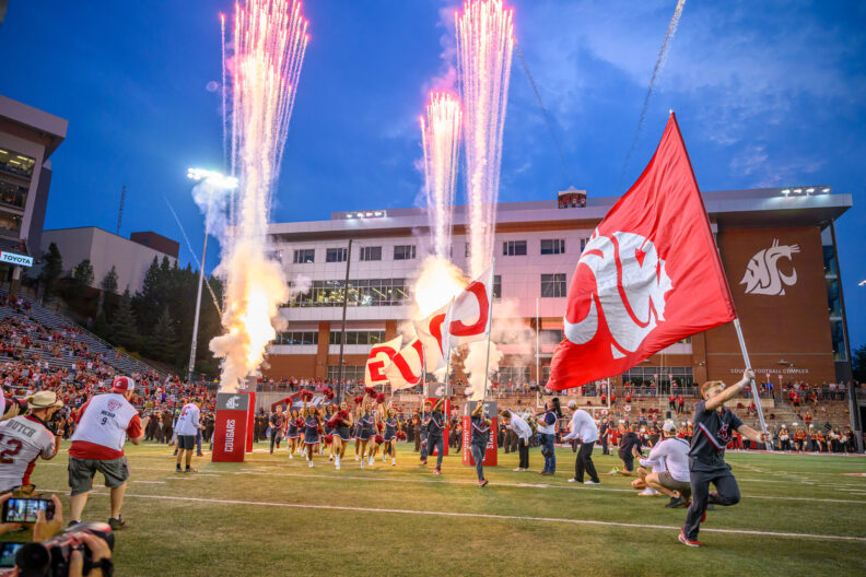 Football vs San Diego State University Homecoming scenes at Gesa Field on the Pullman campus of Washington State University, Saturday, September 6, 2025.