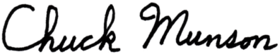 Signature: Chuck Munson