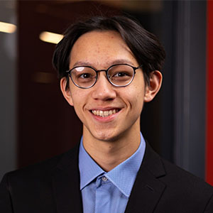 Headshot of Hudson Bedward.