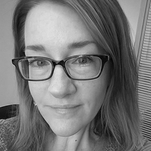 Grayscale headshot of Wendy Turner Williams.