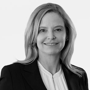 Grayscale headshot of Mary Kipp.