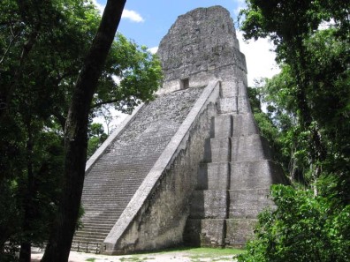 Tikal temple 