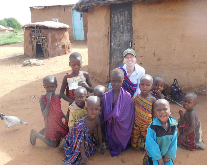 Jennifer Roulette with children