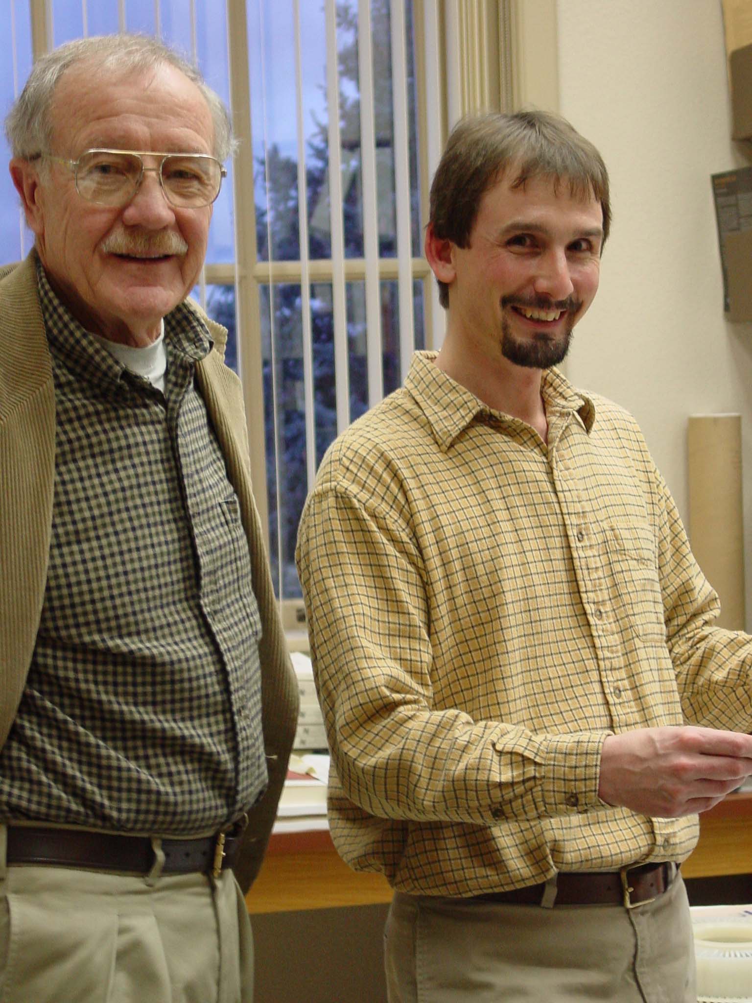 Bill with Andrew Duff.