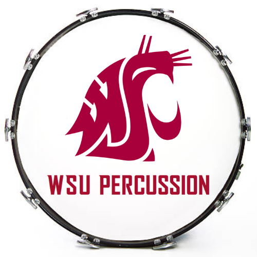 WSU Percussion (bass drum)