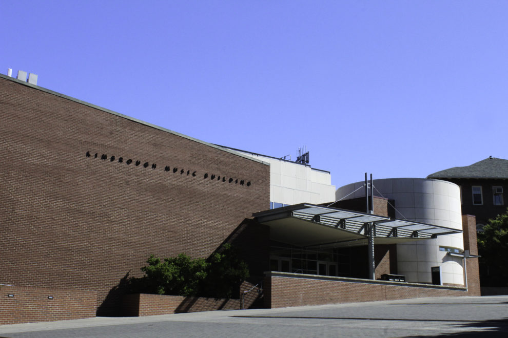 Kimbrough Music Building School of Music Washington State University