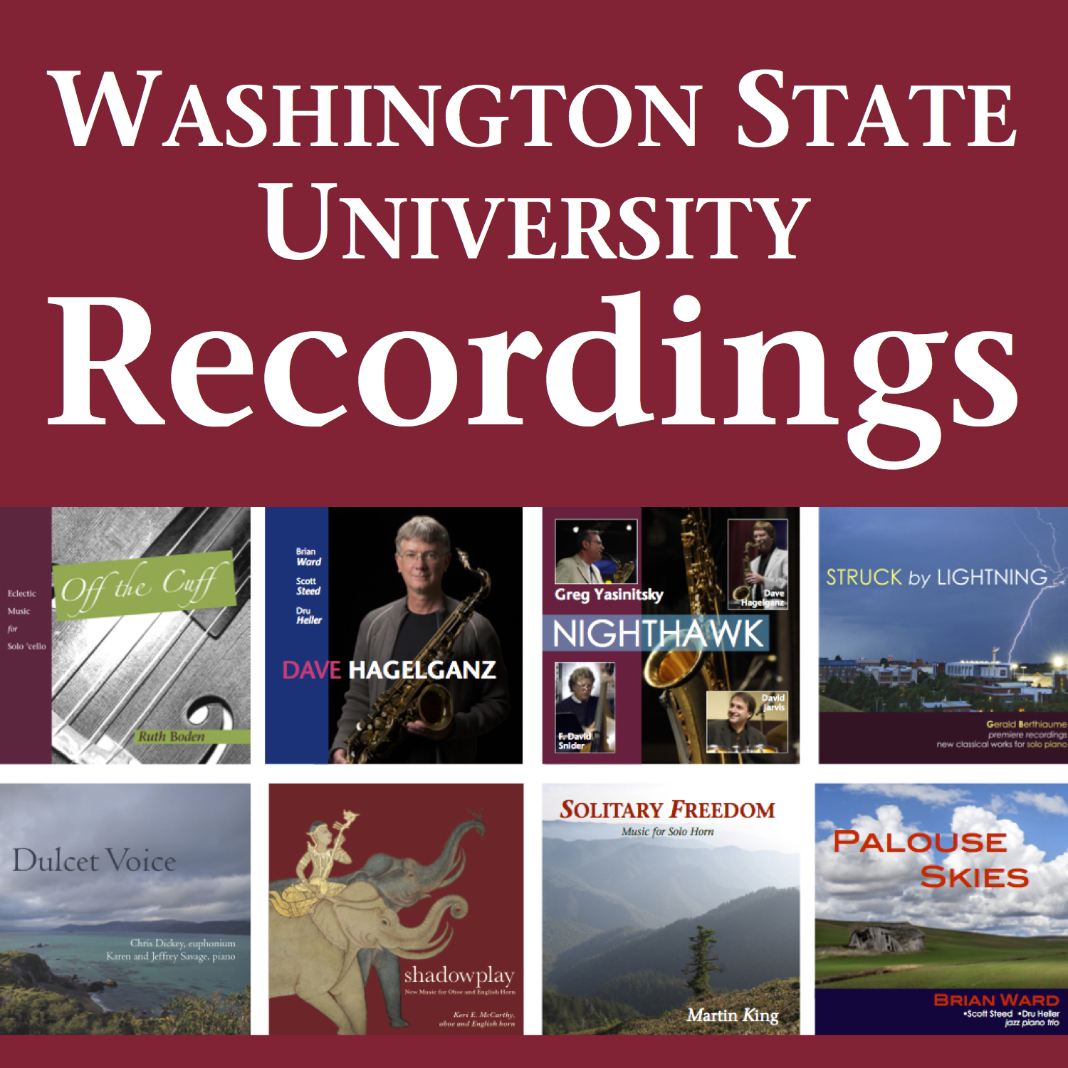 WSU Recordings Recording Label School of Music Washington State